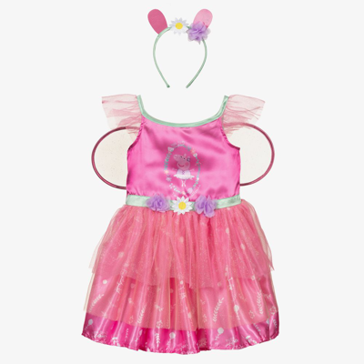 Shop Dress Up By Design Girls Peppa Pig Fairy Dress Costume