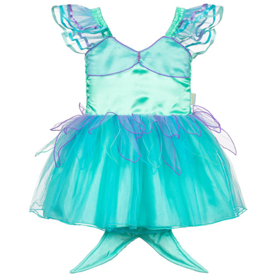 Shop Souza Girls Mermaid Dressing-up Costume In Blue