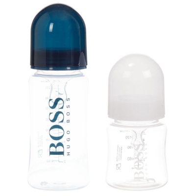 Shop Bosswear Boss Baby Bottles (2 Pack) In Blue