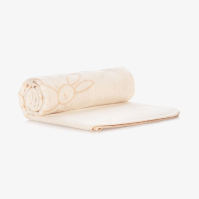 Shop Naturapura Ivory Organic Cotton Blanket (150cm)