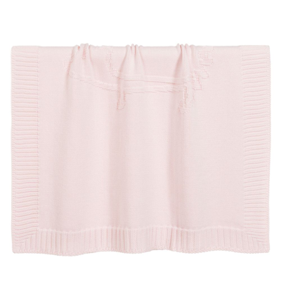 Shop Tartine Et Chocolat Girls Pink Baby Blanket (95cm)