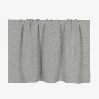 Shop Bonpoint Grey Cashmere Blanket (92cm)