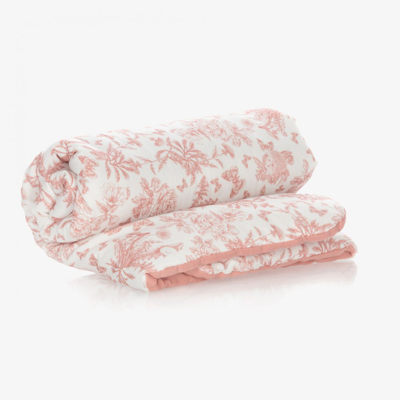 Shop Tartine Et Chocolat Girls Pink Padded Blanket (100cm)