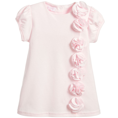 Shop Sofija Baby Girls Pink Cotton Dress