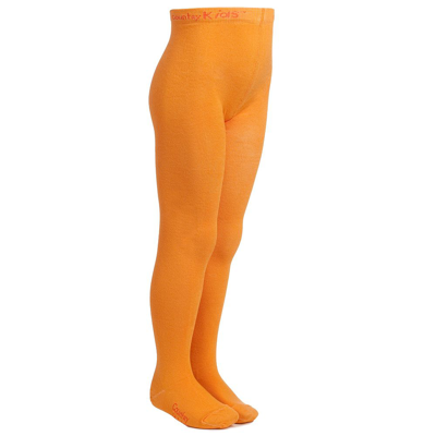 Shop Country Girls Orange Cotton Knitted Tights