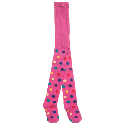 Shop Country Girls Pink Cotton Knitted Tights