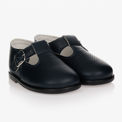 Shop Early Days Baypods Navy Blue First Walker Shoes