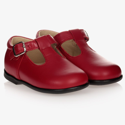 Shop Early Days Red Leather Shoes