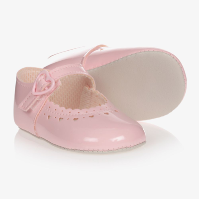 Shop Early Days Baby Girls Pink Patent Pre-walker Shoes