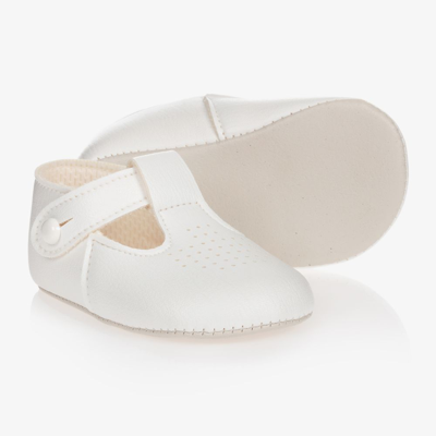 Shop Early Days Baypods White Pre-walker Shoes