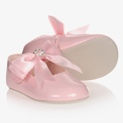 Shop Early Days Baypods Girls Pink Patent Pre-walker Shoes