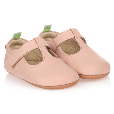 Shop Tip Toey Joey Girls Pink Leather Baby Shoes