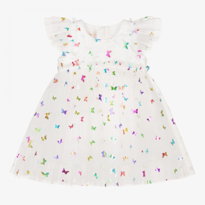 Shop Childrensalon Occasions Baby Girls White Tulle Butterfly Dress