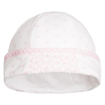 Shop Magnolia Baby Girls Pink Pima Cotton Baby Hat
