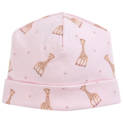 Shop Kissy Kissy Girls Pink Pima Cotton Baby Hat