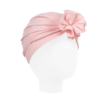 Shop Lemon Loves Layette Baby Girls Pink Pima Cotton Hat