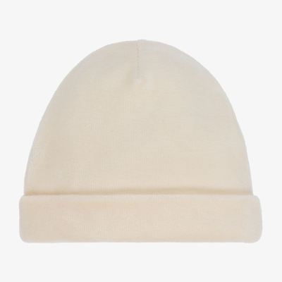 Shop Naturapura Ivory Organic Cotton Baby Hat