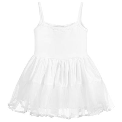 Shop Beau Kid Girls White Cotton Petticoat