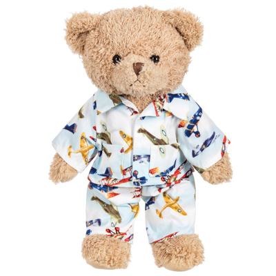 Powell Craft Babies' Pyjama Teddy Bear (34cm) In Beige | ModeSens