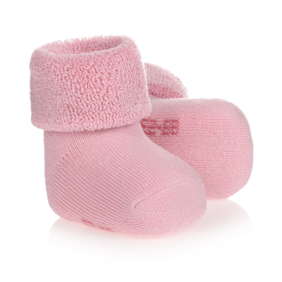 Shop Falke Baby Girls Pink Cotton Socks
