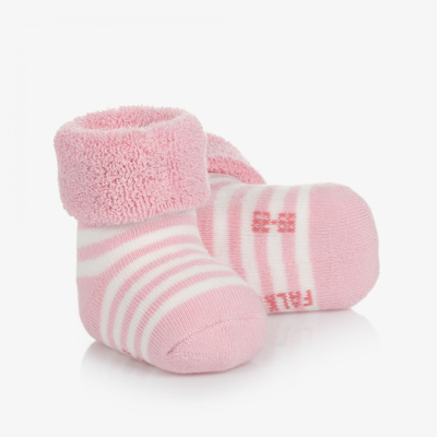 Shop Falke Girls Pink Cotton Baby Socks