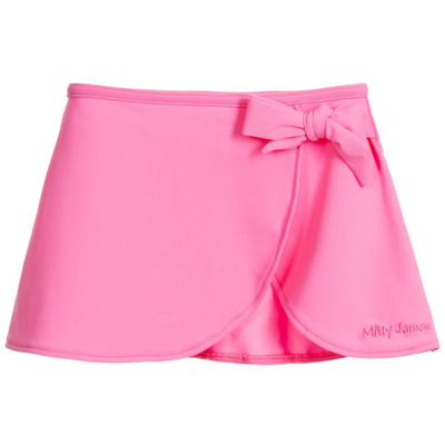 Shop Mitty James Girls Pink Swim Skirt (upf 50+)
