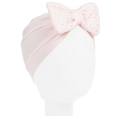 Shop Caramelo Girls Pink Cotton Turban