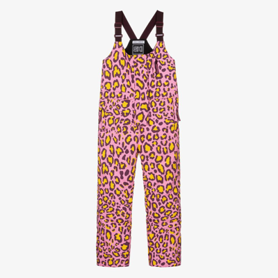 Shop Dolce & Gabbana Girls Teen Pink Leo Ski Trousers