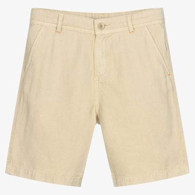 Shop Paul Smith Junior Teen Boys Beige Chino Shorts