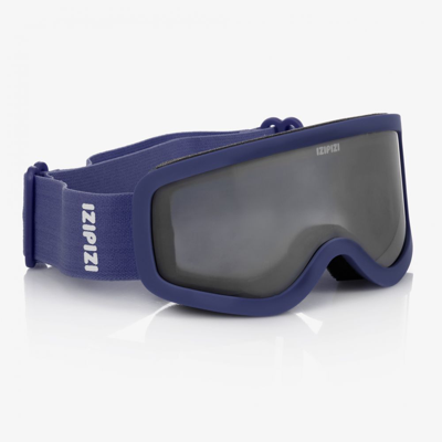 Shop Izipizi Navy Blue Ski Goggles