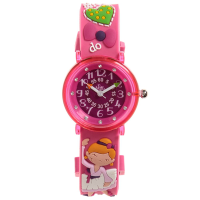 Shop Baby Watch, Paris Girls Pink Ballerina Watch