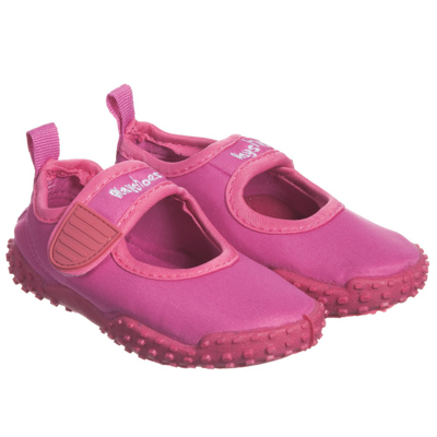 Shop Playshoes Girls Pink Aqua Shoes