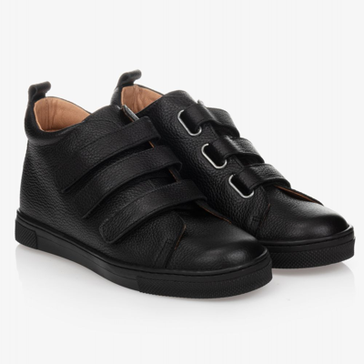 Shop Children's Classics Boys Black Leather Ankle Boots