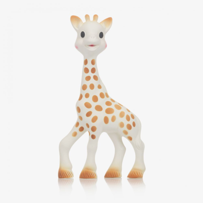 Shop Sophie La Girafe Baby Natural Rubber Toy (18cm) In Beige
