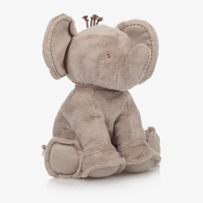 Shop Tartine Et Chocolat Beige Elephant Soft Toy 25cm