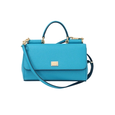 Dolce & Gabbana Mini 'von' Wallet Crossbody Bag In Azzuro