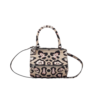 Givenchy Small Leopard Pandora In Multi