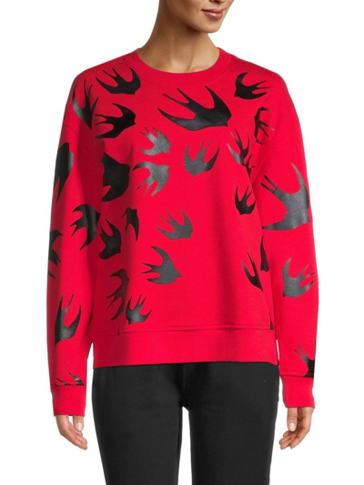 Alexander mcqueen bird sweatshirt hotsell