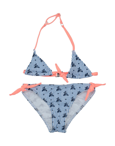 Shop Banana Moon Toddler Girl Bikini Blue Size 4 Polyamide, Elastane