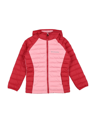 Shop Columbia Girls Powder Lite Hdd Jk-red Lily, Pink Toddler Girl Puffer Pink Size 7 Polyester