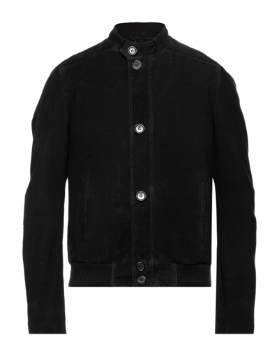 Shop Olivieri Jackets In Black