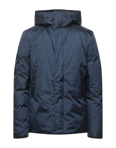 Shop Add Man Down Jacket Midnight Blue Size 42 Polyamide