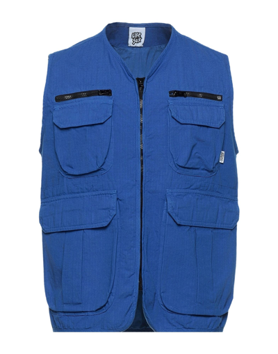 Shop Life Sux Man Jacket Blue Size L Cotton