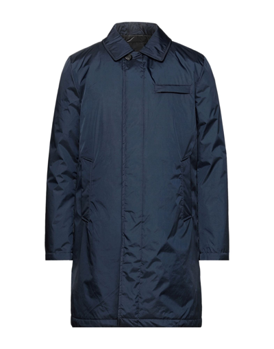 Shop Add Man Down Jacket Midnight Blue Size 44 Polyamide