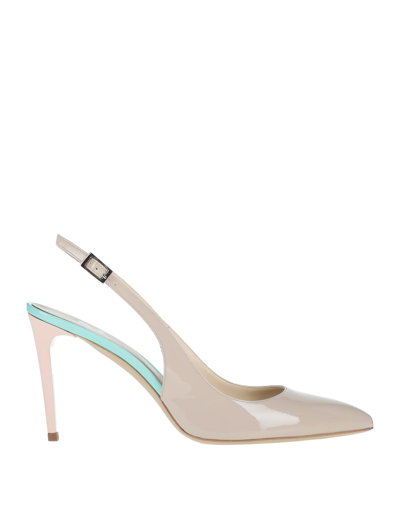 Shop Gianni Marra Pumps In Beige