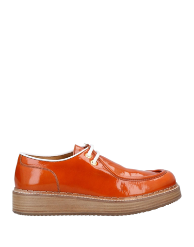 Shop Barracuda Lace-up Shoes In Rust