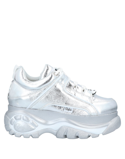 Shop Buffalo Sneakers In Silver