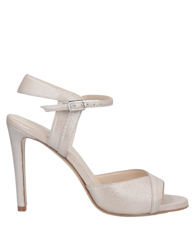 Shop Guido Sgariglia Sandals In Beige