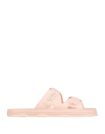 Shop Gcds Woman Sandals Pink Size 11 Pvc - Polyvinyl Chloride