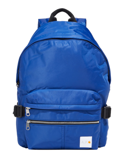 Shop A.p.c. E Carhartt Backpacks In Bright Blue